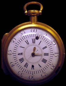 Námořní chronometr číslo 3, vyrobil Ferdinand Berthoud v roce 1763.