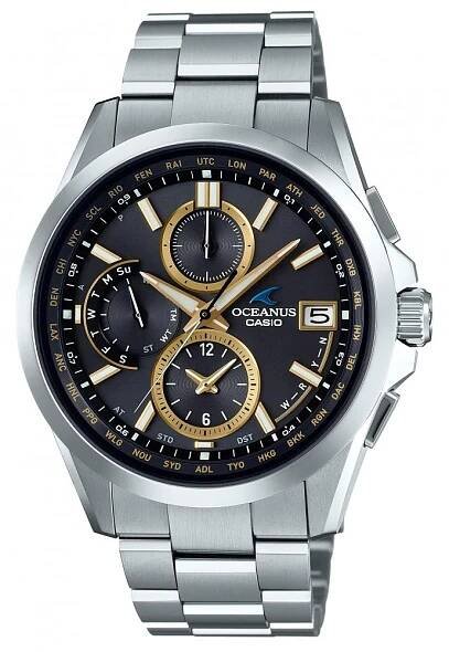 [Casio] Oceanus CLASSIC Rádiem řízené solární OCW-T2600-1A3JF Pánské Stříbrné