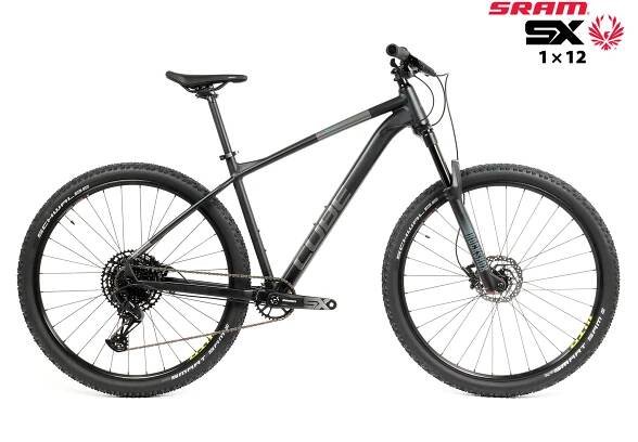 Kolo MTB 29" Cube Aim Race Sram SX Eagle 1x12 , velikost L -18" – barva černá | Cube | Kompletní kola | Koloneto.cz