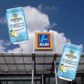 Aldi's "Pearsecco" Is the Canned Cocktail We Never Knew We Needed