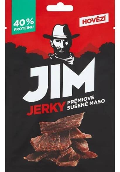 Jim Jerky 23g hovězí (30)