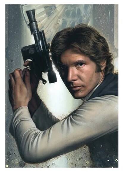 Obaly na karty Han Solo new 63 x 88 mm (FFG)
