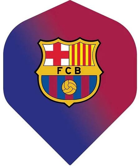 Letky na šipky Barcelona FC, No2, 100 mikron
