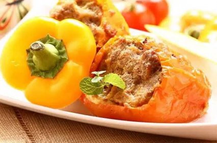 Dělená strava recept – Plněné papriky