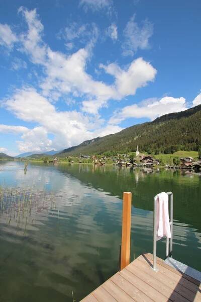 Sauna, Strand & Spielplatz am See | Seehaus Winkler