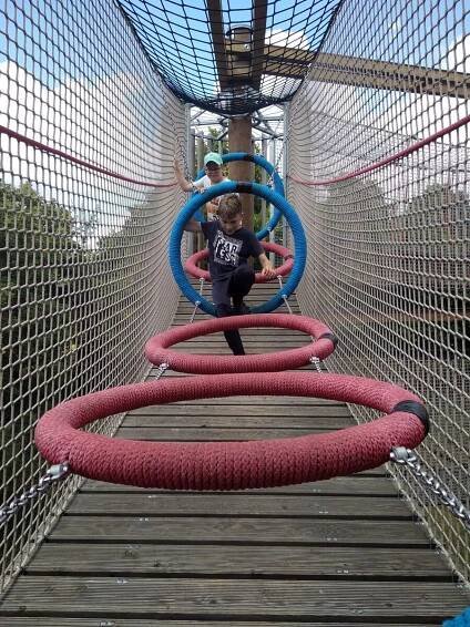 Benedikt a Funpark Most
