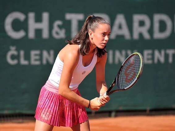 Nasazená jednička Tereza Valentová by si jednou chtěla zahrát s Djokovičem.