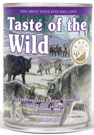 Taste of the Wild konzerva Sierra Mountain 390g