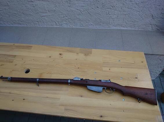 RU puška Mannlicher 8x50R