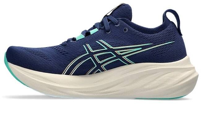 Dámské běžecké boty Asics Gel-Nimbus 26 W 1012B601400 - blue expanse/aurora green - Sportovna