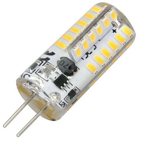 LED žárovka G4 3W 12V teplá bílá