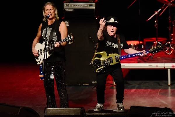 Slade, John Berry a Dave Hill/foto: Honza Švanda