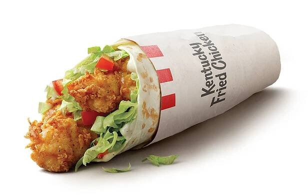 KFC twister wrap