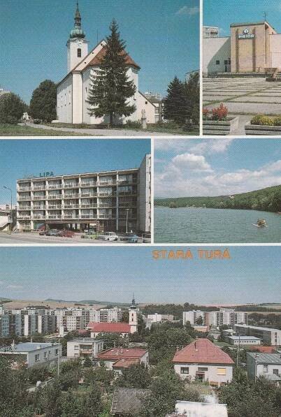 STARÁ TURÁ   - Pohlednice místopis