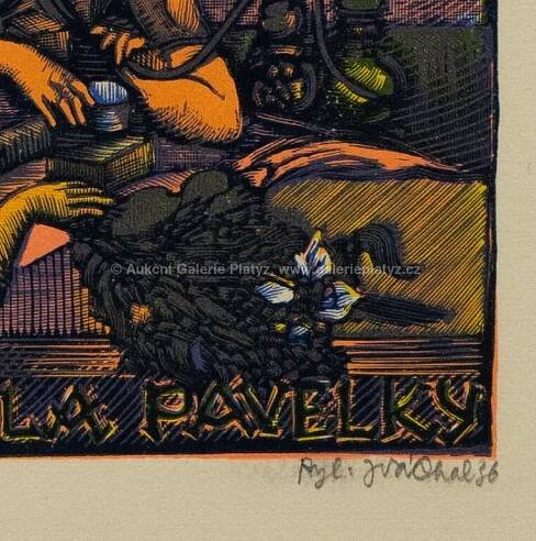 Josef Váchal / Tabák - detail aukce « Aukce « Aukční Galerie Platýz