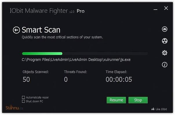 IObit Malware Fighter ke stažení zdarma - download