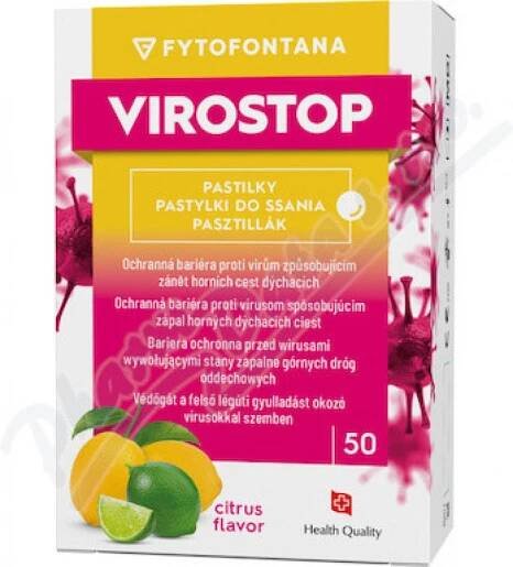 Fytofontana Virostop 50 pastilek