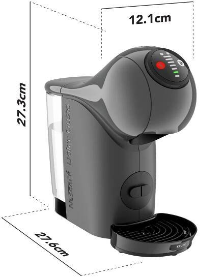 KRUPS KP243B10CZ Nescafé Dolce Gusto Genio S dárkový set s 96 kapslemi