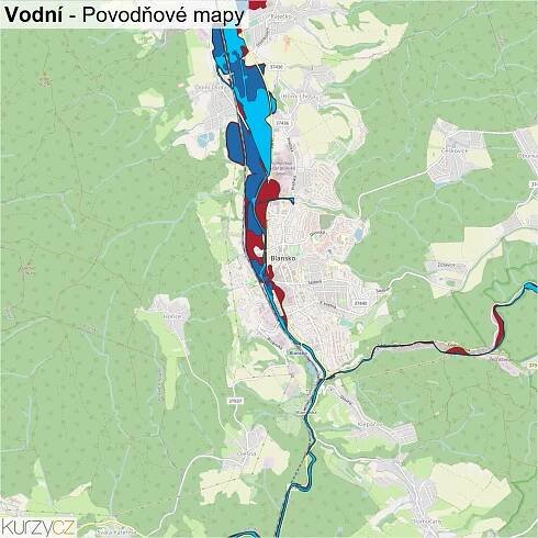 Vodní - mapy | Kurzy.cz