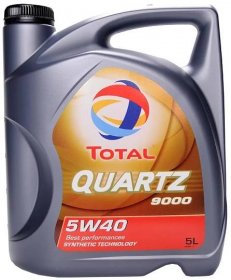 Olej motorový TOTAL Quartz 9000 5W40 5L
