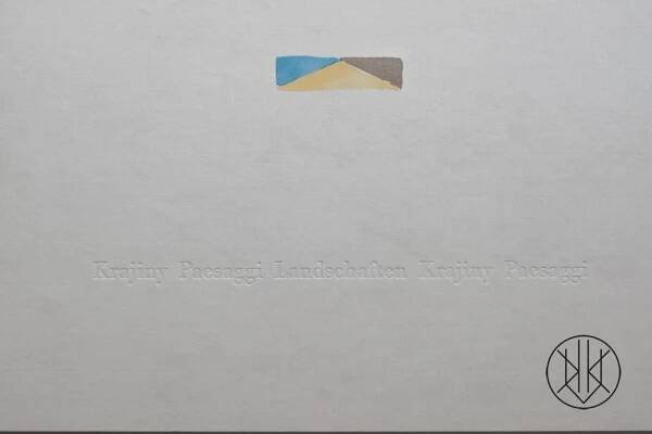Jan Jedlička - Krajiny/ grafické album