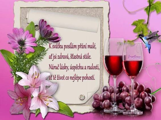 Přání k svátku « Rubrika | Blog u Květky | Table decorations, Decor, Blog