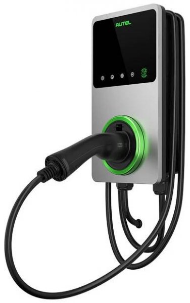 Nabíjecí stanice pro elektromobil Nabíječka elektromobilů Autel Maxicharger AC WALLBOX 11 KW 3x16A stříbrná + kabel
