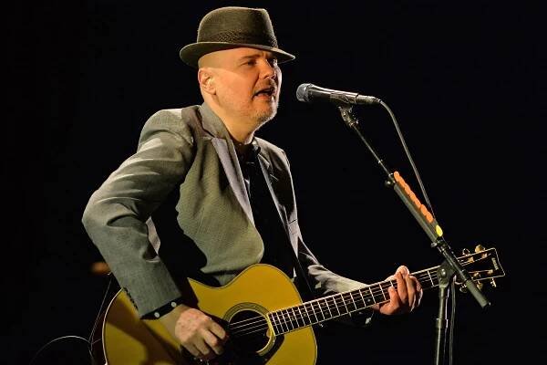 Billy Corgan performs in Fort Lauderdale, Florida on May 1.