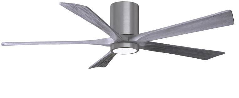 Irene-5HLK 6-speed ceiling fan in brushed pewter finish with 60