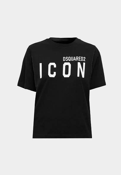 ICON FOREVER TEE - Triko s potiskem - black