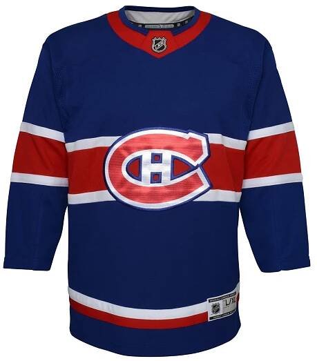 Montreal Canadiens NHL Outerstuff Kids Navy 2020/21 Special Edition Premier Jersey