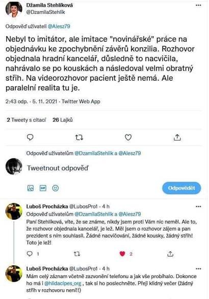 JAKUB HORÁK: Džamila šíří dezinformace