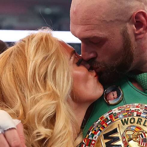 Paris Fury’s relief over Tyson’s retirement as loved-up pair ‘plan to renew vows’