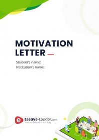 Help to Write a Motivation Letter Sample: Brilliant Assistance