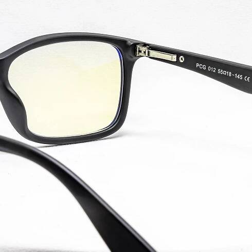 GLASSA Blue Light Blocking Glasses PCG 012, dioptrie +1,00 černá