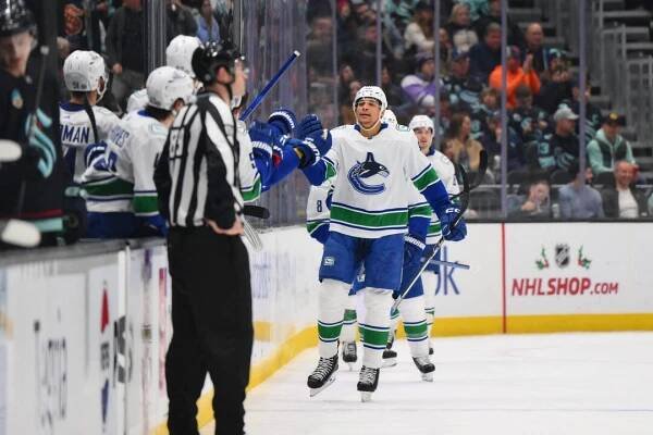 NHL: Vancouver Canucks at Seattle Kraken