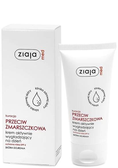 Ziaja Denní vyhlazující krém SPF 6 (Day Cream) 50 ml - Dar Bylin