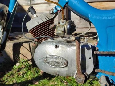Stará motorka moped GABBIANO nálezový stav veteran - Auto-moto