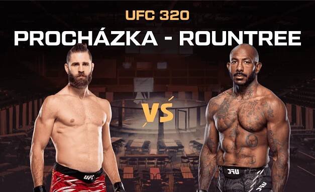 Jiří Procházka vs Rountree na UFC 320 – datum, analýza, srovnání kurzů, tipy a live stream 1