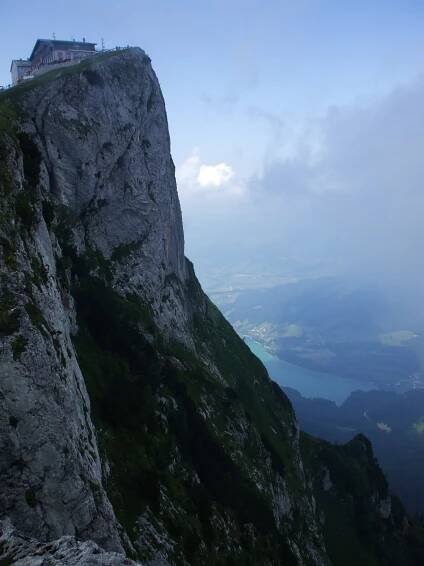 Výstup na Schafberg. - Trasa