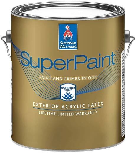 Sherwin Williams Super Paint Exterior Acrylic Latex