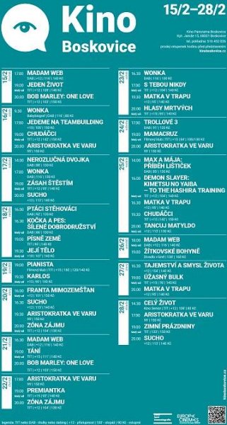 Archiv filmového programu | Kultura Boskovice