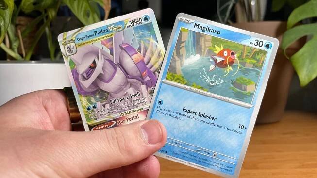 Pokémon falešné karty: přední strana karet