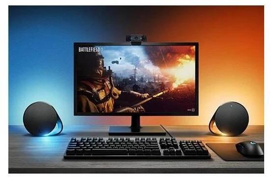 Reproduktory Logitech Gaming G560 LIGHTSYNC, USB černý