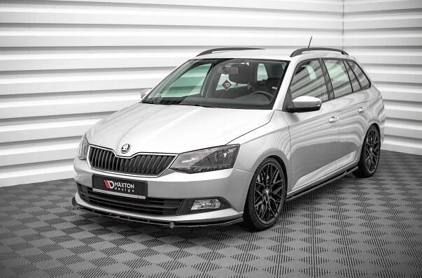 Škoda Fabia Mk3, spoiler pod přední nárazník ver.1, Maxton design