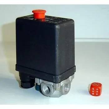 Kompresor Tlakový spínač 230V 4xF1/4" jednofázový 1-fázový kompresor