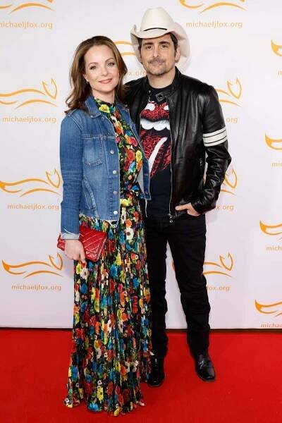 Kimberly Williams and Brad Paisley attend the Michael J. Fox Foundation