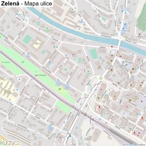 Zelená - mapy | Kurzy.cz