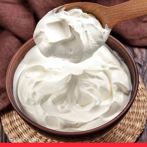 Sour cream can take heavy cream’s place