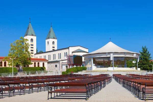 V Medžugorje — Stock obrázek
